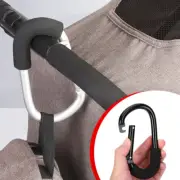 Baby Stroller Hook Shopping Bag Aluminum Alloy Hook Clip For Trolley Baby Pu LLI