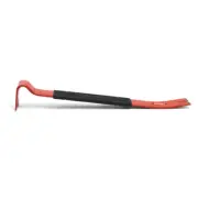 15" Flat Pry Bar with Grip, Durable Steel, Versatile Hand Tool for Demolition