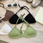 Stylish Open Back Bra for Women Deep V Neck and Triangle Cup for a Unique Fit