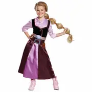 Rapunzel Season 2 Outfit Classic Disney Tangled Princess Child Girls Costume