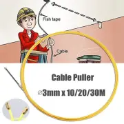 Cable Fish Push Puller Conduit Snake Cable Rodder Fish Tape Wire Guide