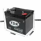12V U1R AGM GEL Battery 28AH 300CCA Ride-On Mower Lawn Tractor Garden Power