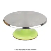 Lime Turntable 305mm Cake Craft Cake Cupcakes Decorate Present Serve Stainless
