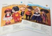 Zim's Wonderful World of Dolls International Folk Costume Doll Clothes Patterns