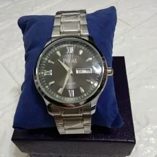 全新 現貨 寶利瑪 PREMA 金屬 石英錶 質感 時尚 精緻 美觀 男錶 手錶 錶 紳士 風度 精準 可靠 廣東 品牌