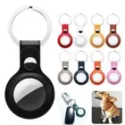 Leather Silicone Case Cover Air Tag Tracker Keychain Shell For Apple AirTag US √
