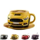 100ML Car Shaped Coffee Cup Durable Water Cup Coffee Mugs for Desktop Ornament