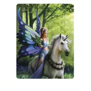 Anne Stoke Realm Of Enchantment Polar Fleece Throw 127 x 152 cm