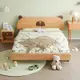 實木床現代簡約兒童床單人床公主床出租1米小床1.5米橡膠木雙人床