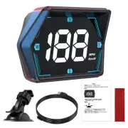 Digital Head Up Display Car Speedometer Windshield Projector GPS Accurate Positi