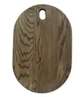 Ash Wood Cutting Board Oval Chopping Slicing Block Bread Cheese Serving Tray XL