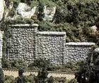 Woodland Scenics - Random Stone Retaining Walls (6) N - C1161