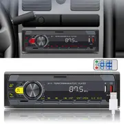 Car Bluetooth Mp3 Player With Eq Sound & Fast Charge - Black