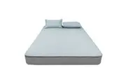 Dreamz 3PCS Washable Latex Cooling Fitted Mattress Topper Double