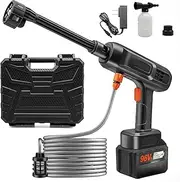 Cordless Pressure Washer, 22500mAh Battery Power Washer, 500 PSI High Pressure Cordless Power Washer, Portable Pressure Washer with 6-in-1 Nozzle for Car, Garden, Home