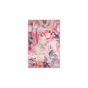 Maine & Crawford Rina Lotus 120x80cm Bloom Canvas w/ Natural PS Frame Wall Art