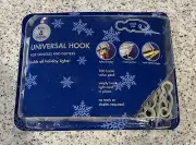 Multi-Purpose Gutter Hooks (100 Pack) Holds All Holiday Lights For Shingles Also