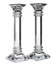 Waterford Crystal Traviso 6 inch Candlestick Pair New