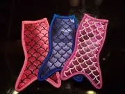 *NEW* LOT OF 3 POPSICLE HOLDERS ~ ICE POPSICLE SLEEVES ~ MERMAID TAILS