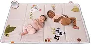 Tiny Love Boho Chic Super Mat, Easy to Store and Carry, Baby Play Spaces, Six Engaging Activities, Soft Padded Surface, 0-12 Months,Newborn Developmental Toys, Infant Activity Mat