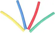 Abaodam 4pcs Outdoor Sports Relay Sticks Lightweight Foam Tubes for Team Building Parent Activities and Birthday Parties Safe Soft and Fun Competition Relay Sticks for All Ages