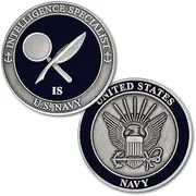 U.S. Navy Intelligence Specialist (is) Challenge Coin