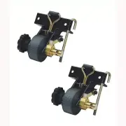 2 Square (angle) Mount Ladder Rack 1-1/2 Inch Ratchet Tie Down Straps 5480005