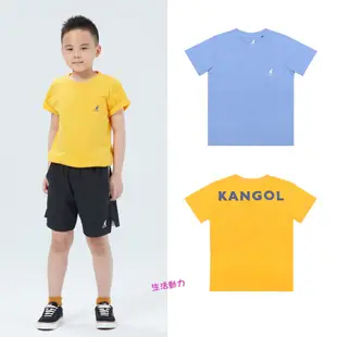 【KANGOL童裝】英國 KANGOL袋鼠 LOGO印花 童 棉T恤 61265003 62 6126500381