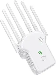Wide Range WiFi Amplifier, Home Internet Amplifier | Wide Range Wireless Booster for Home, Office, Basement and Outdoor