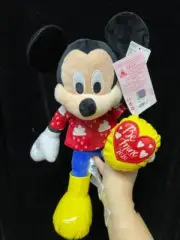 Valentine's Day Mickey Mouse Plush Doll Stuffed Animal Cartoon Pillow Toys