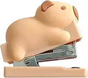 Capybara Stapler, Capybara Animal Stapler, Creative Office Supplies Stapler, Cartoon Stapler with Staple, Portable Office Stapler, Stapler for School, Cute Animal Stapler, Capybara Stapler for Desk