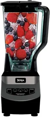 Nnja Blender, Smoothies, Salsa, Shakes, Slush, Frozen Drinks, 1000W - Black