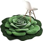 Floral Plush & Diatomaceous Earth Floor Mat, 3D Flower Shaped Diatom Mud Rug Non-Slip and Absorbent Mat Quick Drying Bath Mat Super Absorbent Safe Quick Drying Bath Mat(Style-18,19.69 * 19.69in)
