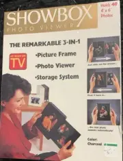 Showbox Photo Viewer: The Remarkable 3-In-1 Photo View - As Seen on TV - SEALED