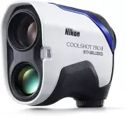 Nikon COOLSHOT Pro II Stabilized Golf Laser Rangefinder White Black Japan New