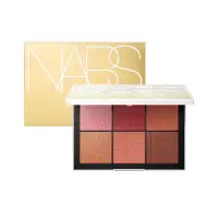 在飛比找蝦皮購物優惠-NARS 流金夜閃6色頰彩盤