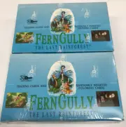 1992 Dart Fern Gully The Last Rainforest Trading Card Factory Sealed Box 2 Boxes