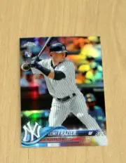 2018 Topps Chrome Refractor Clint Frazier rookie #148