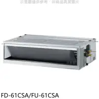 在飛比找環球Online優惠-冰點【FD-61CSA/FU-61CSA】變頻吊隱式分離式冷