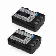 2X Camera Battery NB-2L NB-2LH For Canon EOS 350D 400D G7 G9 ZR100 ZR200 ZR300