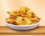 A Tasty Snack with Crispy Crab Seafood Snacks. Baby Crab. Crispy and Delicious.