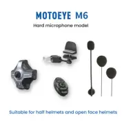 M6 Hard Wheat Model Motorcycle Bluetooth Headset MOTOEYE Helmet HUD Navigation