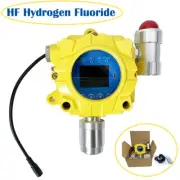HF Gas Detector Hydrogen Fluoride Gas Detector HF Gas Leak Alarm Monitor 0-10ppm