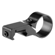 Ultralight Picatinny Rail 90 Degree Offset Side 1" Ring Mount Adapter Tube 20mm