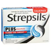 Strepsils Lozenges Plus Anaesthetic Lozenges X 36