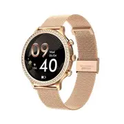 Smart Watch Women Call Receive Dial 1.32 Inch Touchscreen Android iOS AI Voice Control Heart Rate Sleep Monitor Pedometer Waterproof Activity Tracker Fitness
