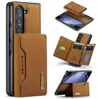 DG.MING 2in1 Leather Magnetic Removable Wallet Case fr Samsung Galaxy Z Fold 6 5