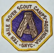 Camp Aquehonga [TMR] (NY) Pocket Patch BSA Octagon