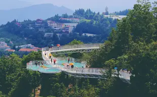 南投｜清境農場｜高空觀景步道・小瑞士花園・青青草原｜門票・套票