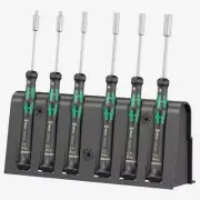 Wera 118158 Kraftform Micro Metric Precision Nut Driver Set + Rack